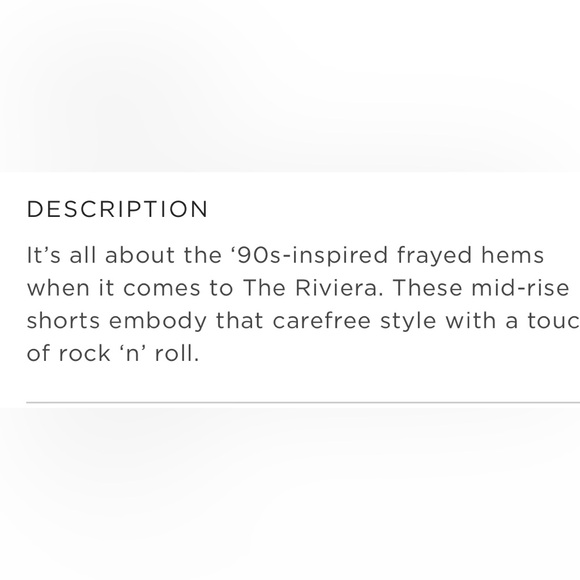 NWT Women’s Current/Elliott The Riviera Vale Jean Shorts with Raw Hem - Picture 12 of 12